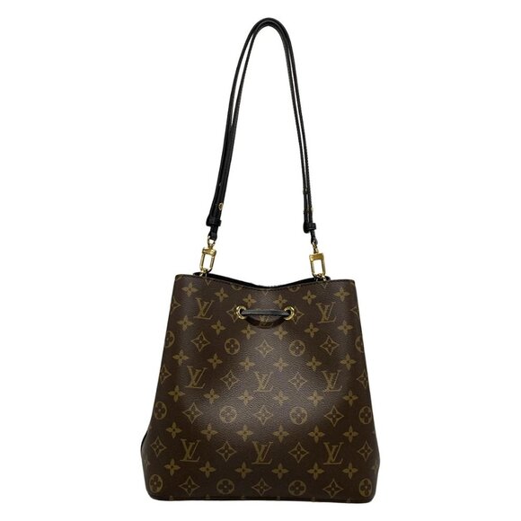 Auth LOUIS VUITTON NeoNoe M44020 Noir Monogram - RFID : confirmed Shoulder Bag - Picture 2 of 16